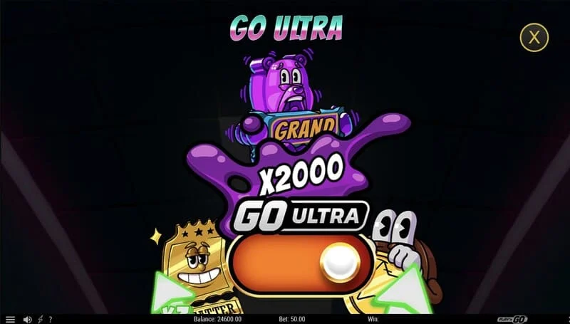 Treats of Terror II - GO Ultra-läge aktiverat i nedre panelen